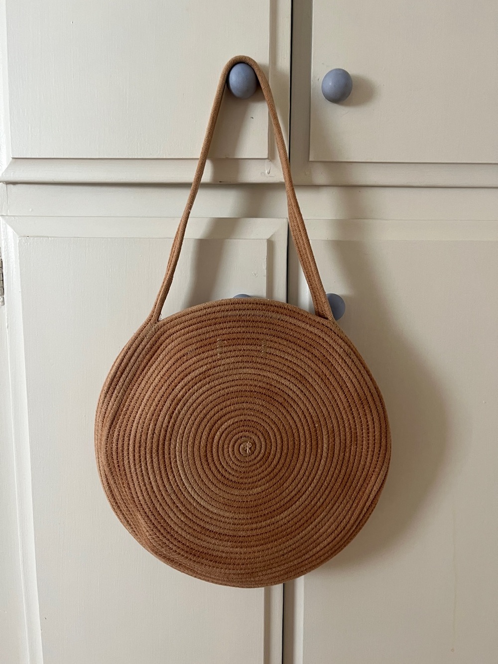 Apprvl Large Circle Rope Bag Pink Ulla Johnson